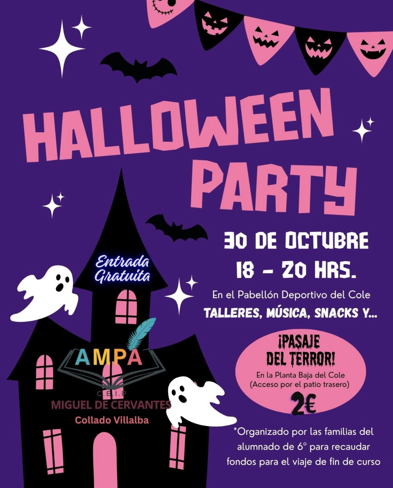 ¡Vuelve la Fiesta de Halloween al Cervantes!